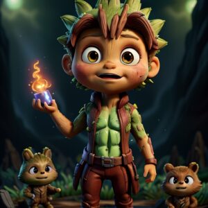 3D_Animation_Style_Miniaturized_Groot_guardians_of_the_galaxy_0
